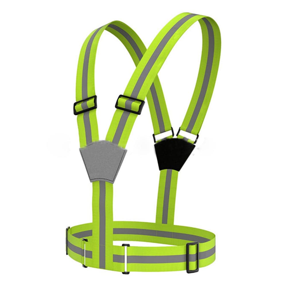 1 pcs 2017 Unisex Cycling Vest Cycling Safety Vest Multi Adjustable Outdoor Safety Visibility Reflective Vest Gear Stripes NEW