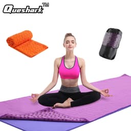 183x63cm Anti-slip Yoga Mat Cover Travel Fitness Yoga Pilates Mat Towel 1