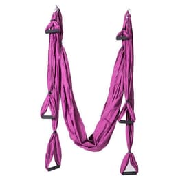 6 colors Outdoor Inversion Trapeze Anti-Gravity Aerial Traction Yoga Gym strap yoga Swing Set Strength Decompression Yoga Hammoc 3