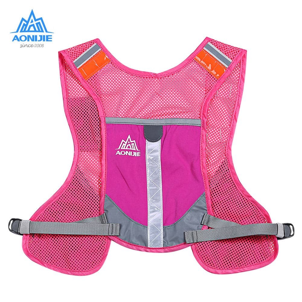 AONIJIE 5L Outdoor Reflective Backpack Hydration Vest Pack For Running Marathon
