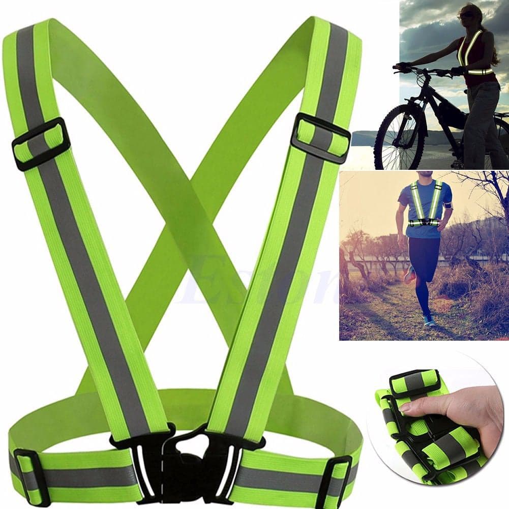 Bike Safe Reflective Safety Vest for Construction Traffic Warehouse Visibility Security Jacket Reflective Strips Wear Uniforms