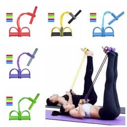 Body Building Pull Rope Straps Feet Chest Expander Indoor Sport Exerciser Resistance Bands Sit-up Pulling Tube Fitness Equipment 1