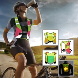 Cycling Reflective Vest Running Outdoor Safe Jogging Breathable Visibility Gear #20/12 1