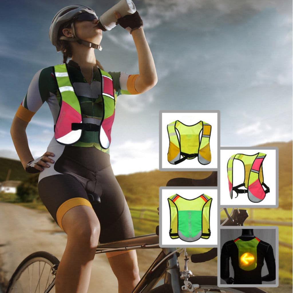 Cycling Reflective Vest Running Outdoor Safe Jogging Breathable Visibility Gear #20/12
