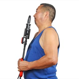 iHuniu Adjustable Power Twister Bar Weight Training Arm Strengthening Tension Size 0-160 kg with LCD Monitor Calorie Counter 3