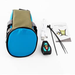 LED Turn Signal Bike Light in  Saddle Bag for Night Cycling Safety 7