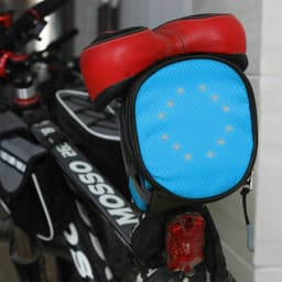 LED Turn Signal Bike Light in  Saddle Bag for Night Cycling Safety 9