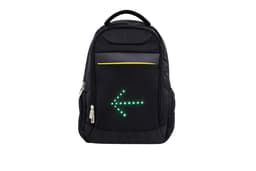 LED Turn Signal Light Reflective Laptop Backpack / Travel / Business / School Bag 20 Liter for Night Cycling Motorcycling Safety 6