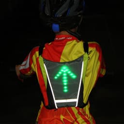 LED Turn Signal Light Reflective Vest Sport Outdoor Waterproof for Night Cycling Running MotorcycleSafety 4