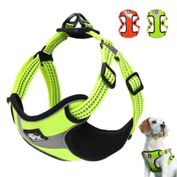 Reflective Dog Harness Nylon Walking Harnesses Outdoor Pet Vest Adjustable Protective Safety For Medium Large Dog Pitbull S M L 1
