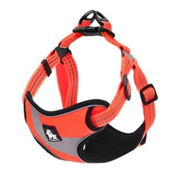 Reflective Dog Harness Nylon Walking Harnesses Outdoor Pet Vest Adjustable Protective Safety For Medium Large Dog Pitbull S M L 2