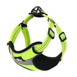 Reflective Dog Harness Nylon Walking Harnesses Outdoor Pet Vest Adjustable Protective Safety For Medium Large Dog Pitbull S M L 3