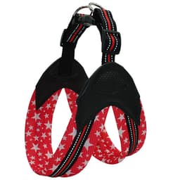 Reflective Dog Harness Security Padded Mesh Soft Dog Vest For Medium Large Dogs Chest For 62-69cm Red Green Black 3