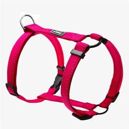 Reflective Nylon Dog Harness Adjustable Pet Walking Harnesses Vest For Small Medium Large Dogs 4 Colors S M L 2
