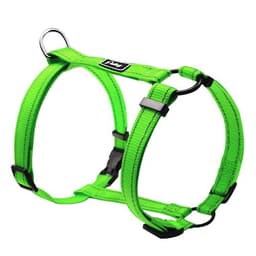 Reflective Nylon Dog Harness Adjustable Pet Walking Harnesses Vest For Small Medium Large Dogs 4 Colors S M L 3