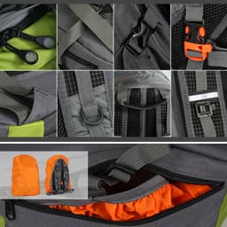 Turn Signal Light LED Reflective Sport Backpack 18 Liter Waterproof for Night Cycling Safety Outdoor … 6