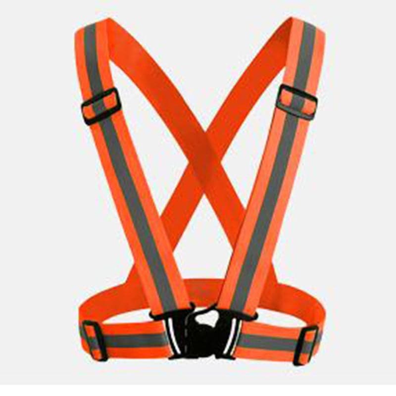 Unisex Clothing Reflective Safety High Visibility Belt Running Cycling Sports Outdoor Camping Clothes Reflective Vest Travel kit