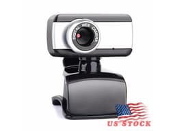 USB Webcam 12M Pixels HD Clip-on 480P Web Cam Camera 360 Degree Rotation with Microphone MIC for Computer Laptop PC 1