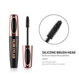 Voluminous Magic Mascara Waterproof Dense Long Curl Silica gel brush head 4D Mascara 3