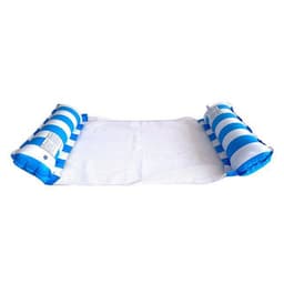 Water Swimming Pool Float Hammock,Pool Float Lounger,Water Hammock Lounger,Comfortable Inflatable Swimming Pools Lounger, for Adults Vacation Fun and Rest Blue 2