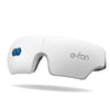 USB Heated Eye Mask- Rechargeable Eye Massager Wireless Bluetooth Music - Hot Compress Eye Mask 180° Foldable Adjustable Strap 3 Modes Eye Care Stress Relief Anti Eye Aging