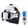 Electric Head Massage Helmet Head and Eye Massager with Air Pressure, Vibration, Hot Compress, Music Multi-function for Relieve Brain and Eye Fatigue,Pains