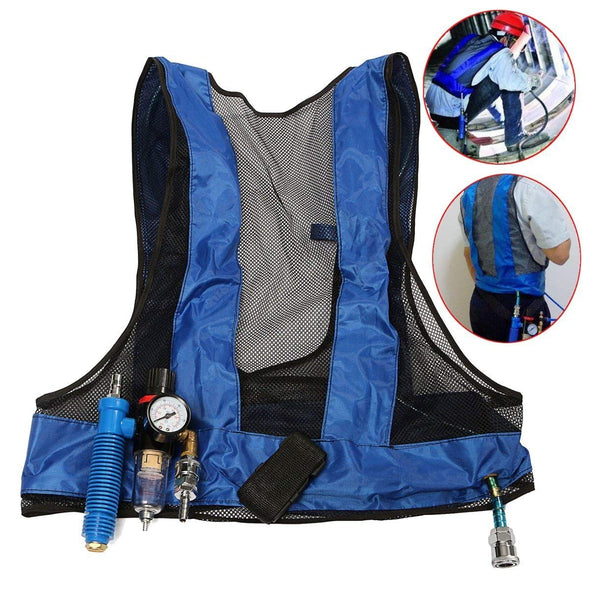 Cooling Vest Vortex Tube Air Conditioner Waistcoat Compressed Air ice Cooling Clothes in a hot environment for Welding