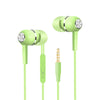 Wired Earbuds with Microphone,Noise Isolating in-Ear Headphones, 3.5mm Earphones Compatible with iPhone, iPad, MP3, Laptop, Computer etc.