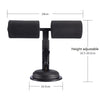 Adjustable Sit-up Exercise Bar Self-Suction Abdominal Muscle Training Equipment