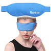 Hot Cold Therapy Gel Bead Eye Mask Compress Reusable Sleeping Mask with Strap, Anti Aging Eye Mask for Puffy / Dry / Cooling Eye, Improve Sleeping, Alleviate Puffy, Swollen Eyes Blue
