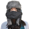 Wireless Bluetooth Hat with Windproof Mask Music Hands-Free Headset with Plush