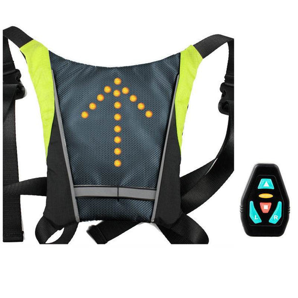 LED Turn Signal Light Reflective Vest Sport Outdoor Waterproof for Night Cycling Running MotorcycleSafety