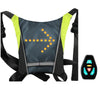 LED Turn Signal Light Reflective Vest Sport Outdoor Waterproof for Night Cycling Running MotorcycleSafety