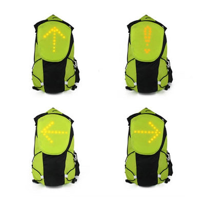 LED Turn Signal Bike Light Reflective Vest 5Liter Sport Backpack for Night Cycling  Running MotorcyclingSafety Outdoor
