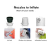Portable Air Pump USB Powered Lightest Inflatable Pool Floats Air Bed Mattress