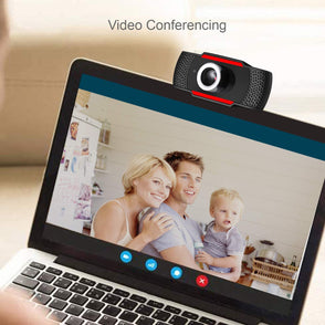 1080P Webcam with Microphone - USB Desktop Laptop Computer Web Camera with Auto Light Correction, Plug and Play, for Video Streaming, Conference, Game,Study