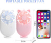 Mini Handheld Fan, USB Desk Fan, Small 3 Speeds Personal Portable Table Fan with USB Rechargeable Battery Operated Fan for Travel Office Room Household