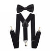 Kids Adjustable Suspender Bowtie Sets With Bow Ties For Boys And Girls