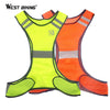 Cycling Reflective Vests Ropa Chaleco Ciclismo Warning Safety Bicicleta Fluorescence Bike Clothes Straps Bicycle Cycling Vests