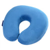 Soft Travel Pillow Memory Foam Pillow U-Shape Neck Pillow Massage Headrest For Office Flight Airplane