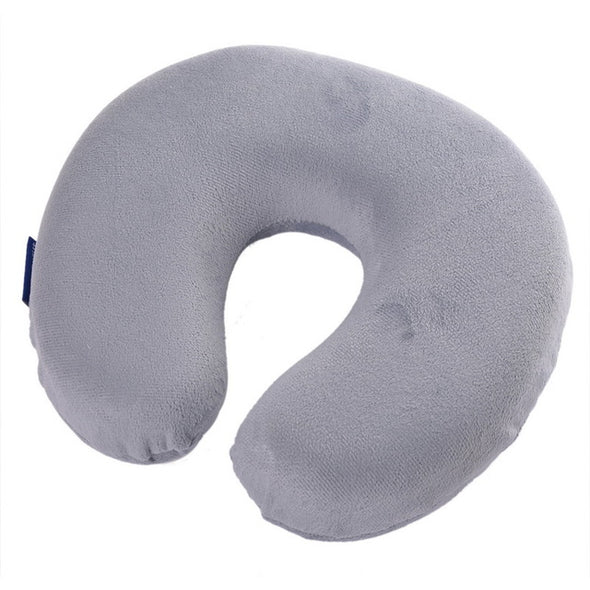 Soft Travel Pillow Memory Foam Pillow U-Shape Neck Pillow Massage Headrest For Office Flight Airplane