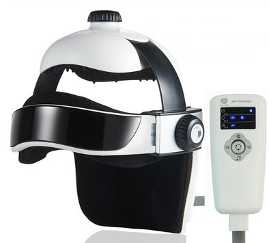 Brand comfortable Head relax Massage Helmet -Head Massager Electric Eye neck massager Pain Relief Relaxing Apparatus