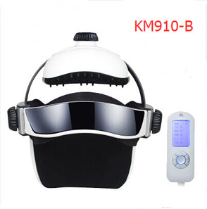 Brand comfortable Head relax Massage Helmet -Head Massager Electric Eye neck massager Pain Relief Relaxing Apparatus
