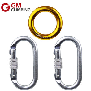1 Point Aerial Silks Kit Aerial Contortion Performance Flying Yoga Swing Hammock Set 22KN Steel O Carabiner & 25KN Bail-Outs
