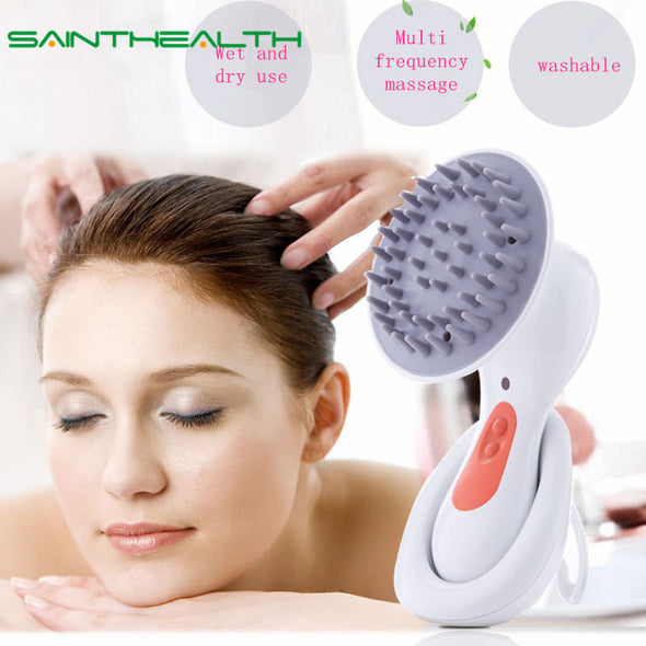 Electric Head Massage Scalp Neck Stress Relax Massager Headache Stress Relieve Tension Massage & Relaxation
