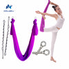 6meter full set flying Yoga Hammock Swing Trapeze AntiGravity Inversion Aerial Traction Device +daisy chain+carabiner+ring mount