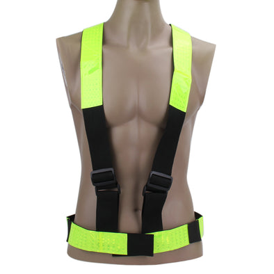 360 Degree reflectivity safe cycling parts Multi Adjustable Outdoor Safety Visibility Reflective Vest Gear Stripes