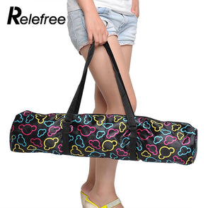 Relefree Waterproof Yoga Pilates Mat Case Bag Carriers Backpack Pouch multifunctional