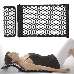 Top Quality Acupressure Massage Cushion Pillow Yoga Mat Bed Pilates Nail Needle Pressure Shakti Neck Relieve Stress HealthCare