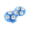 Small Body Massager With 7 Roller Balls Muscle Pain Relief Relax Massager Tool Neck Leg Back Massager Body Health Care new